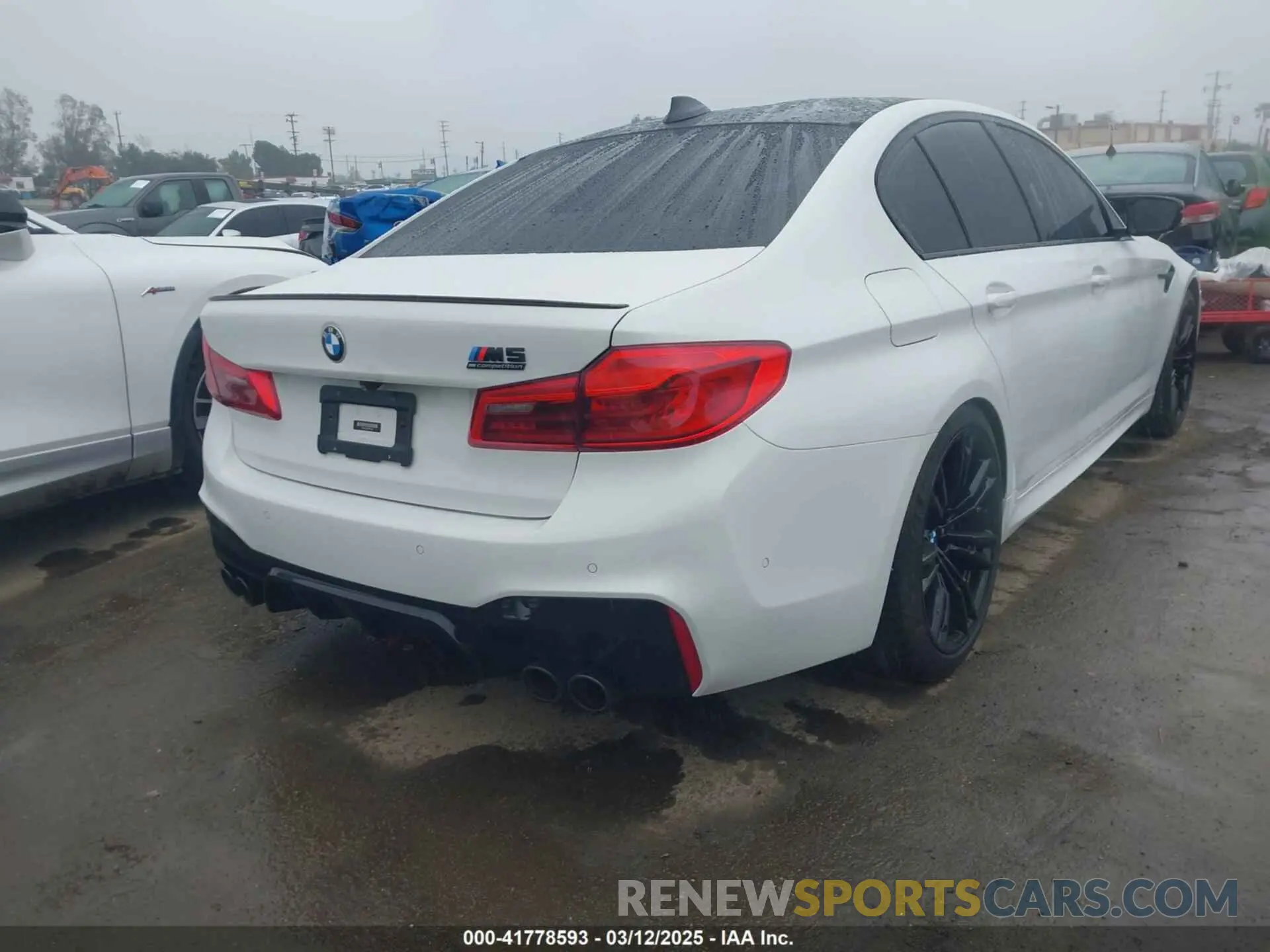 4 fotografías del automóvil dañado WBSJF0C52KB447102 BMW M5 2019