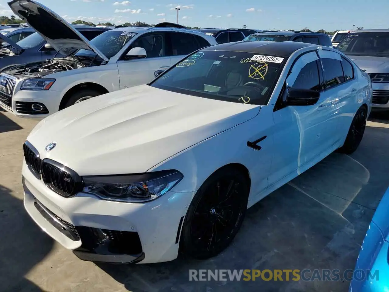 2 fotografías del automóvil dañado WBSJF0C52KB448119 BMW M5 2019