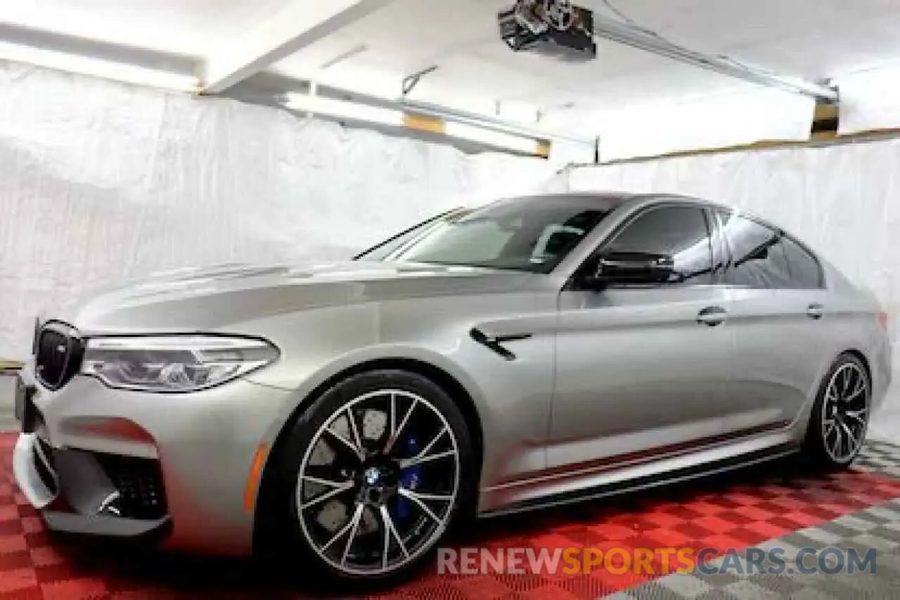 2 fotografías del automóvil dañado WBSJF0C53KB447402 BMW M5 2019