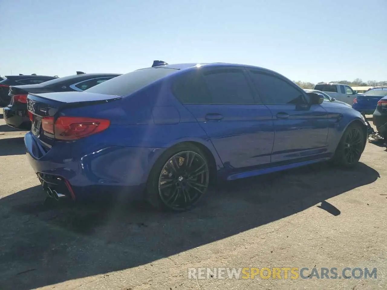 3 fotografías del automóvil dañado WBSJF0C55KB284512 BMW M5 2019