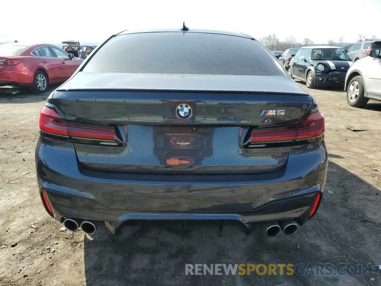 6 fotografías del automóvil dañado WBSJF0C56KB285040 BMW M5 2019