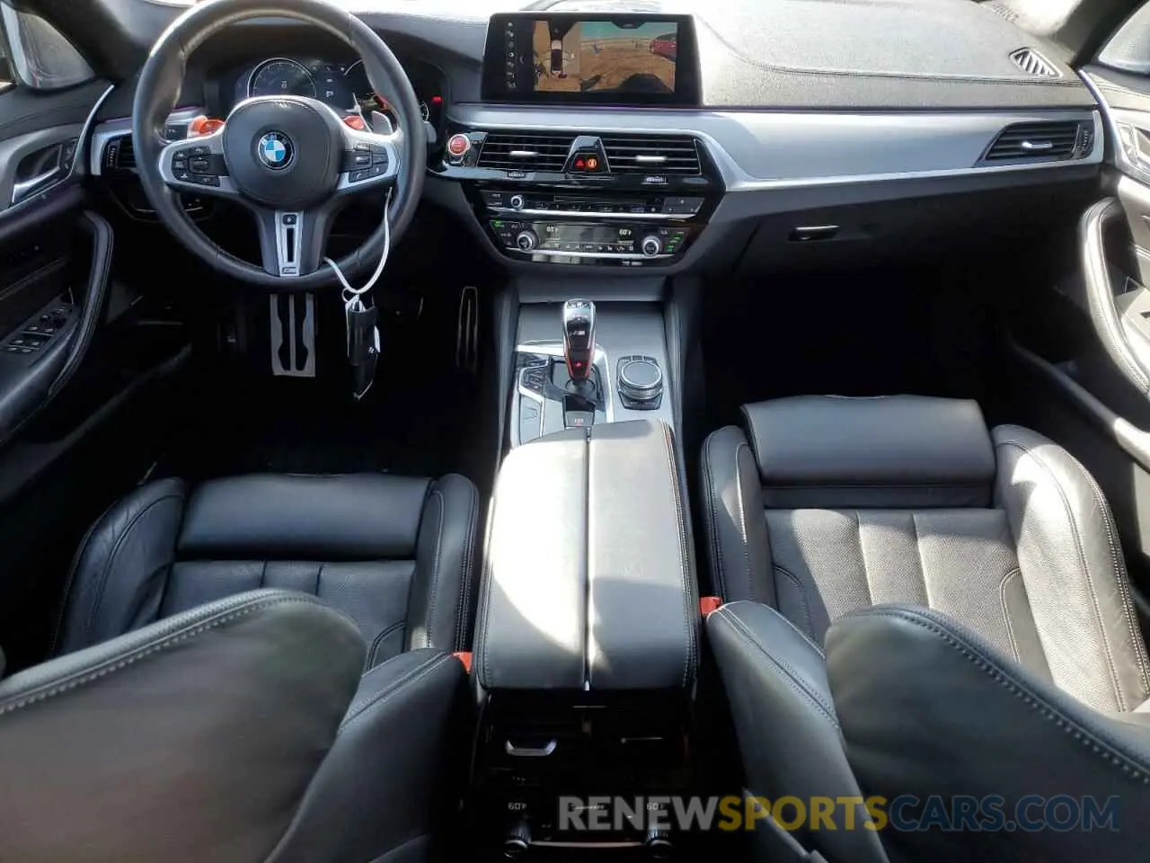 8 fotografías del automóvil dañado WBSJF0C56KB285040 BMW M5 2019