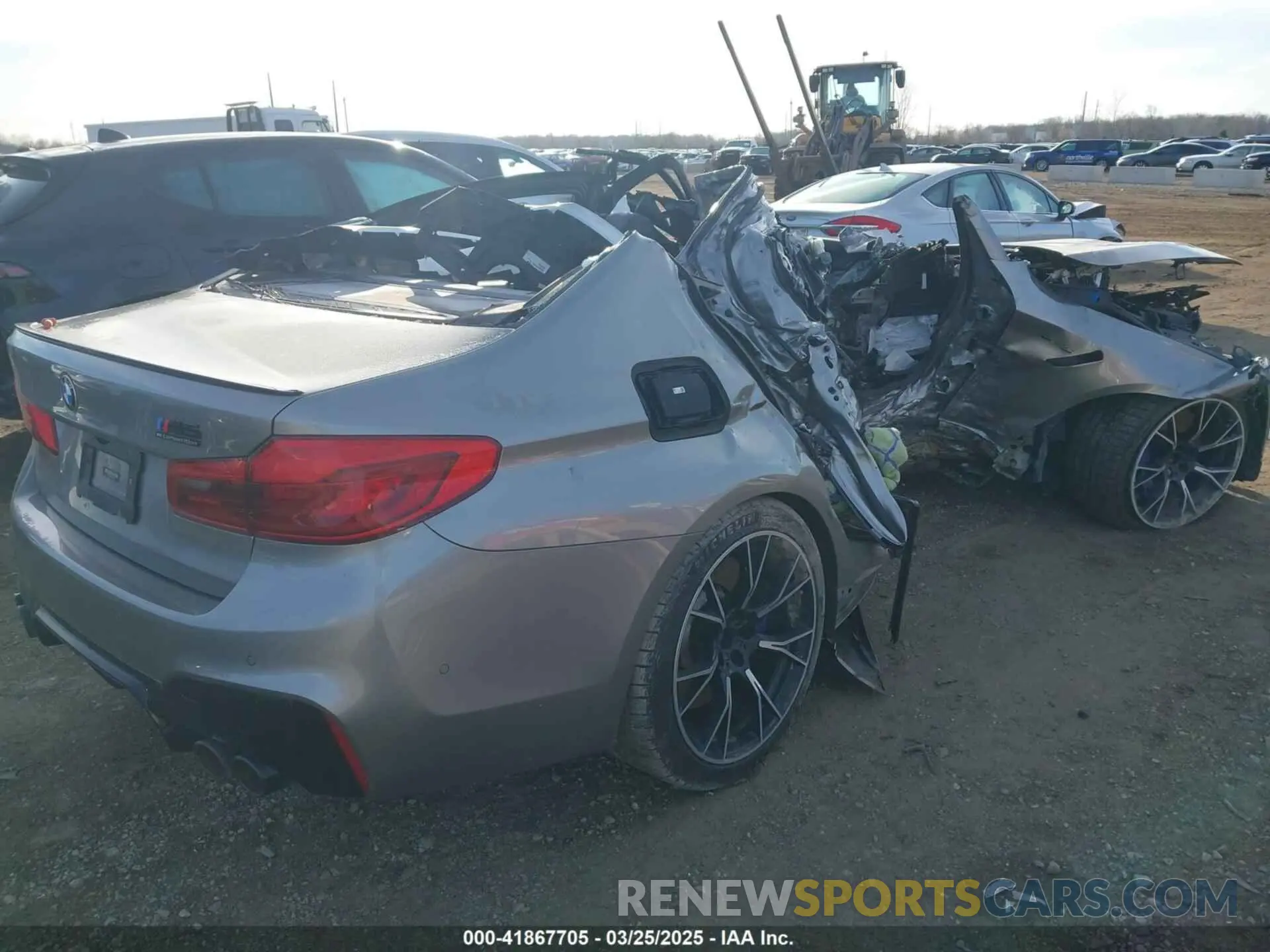 4 fotografías del automóvil dañado WBSJF0C58KB285959 BMW M5 2019