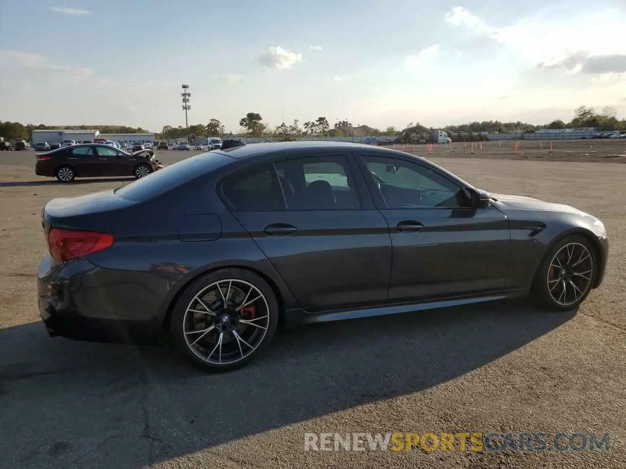 3 fotografías del automóvil dañado WBSJF0C58KB446682 BMW M5 2019