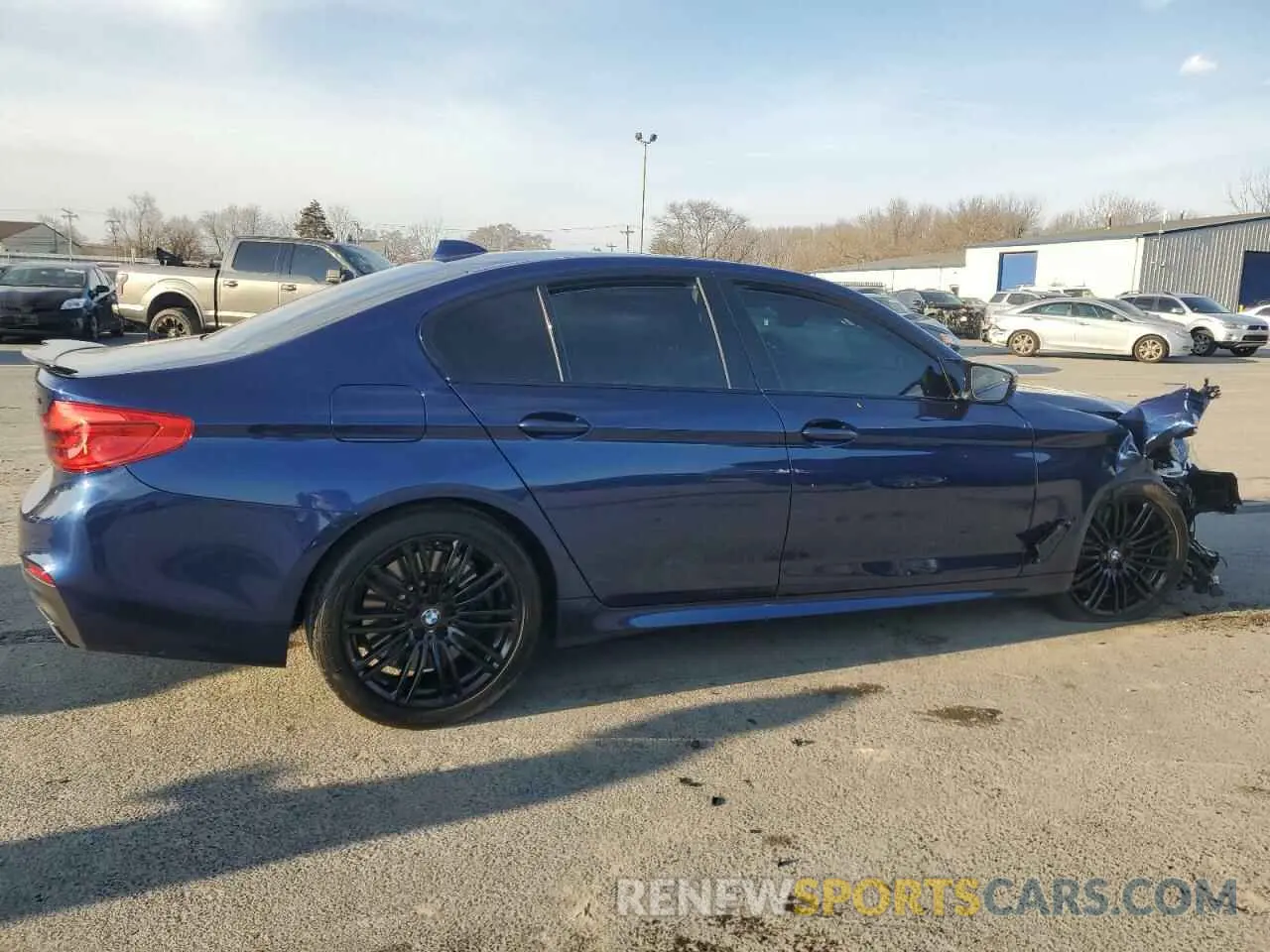 3 fotografías del automóvil dañado WBAJS7C06LBN95994 BMW M5 2020