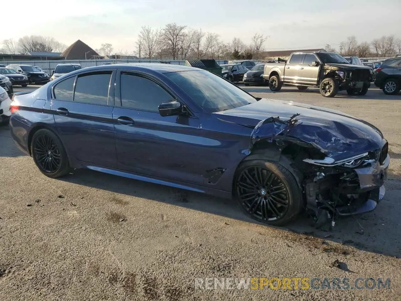 4 fotografías del automóvil dañado WBAJS7C06LBN95994 BMW M5 2020
