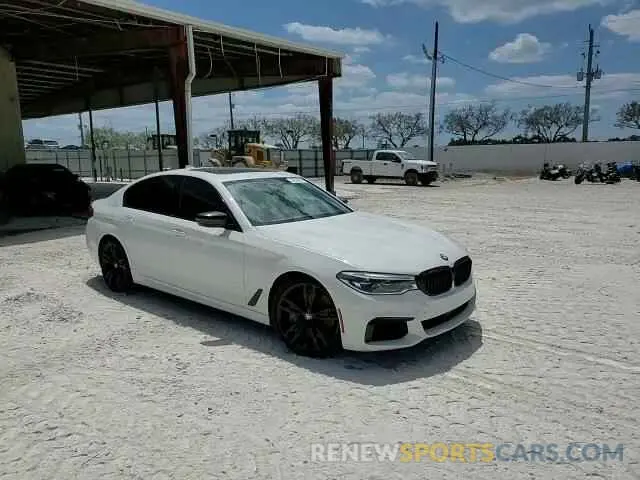14 fotografías del automóvil dañado WBAJS7C07LBN96328 BMW M5 2020