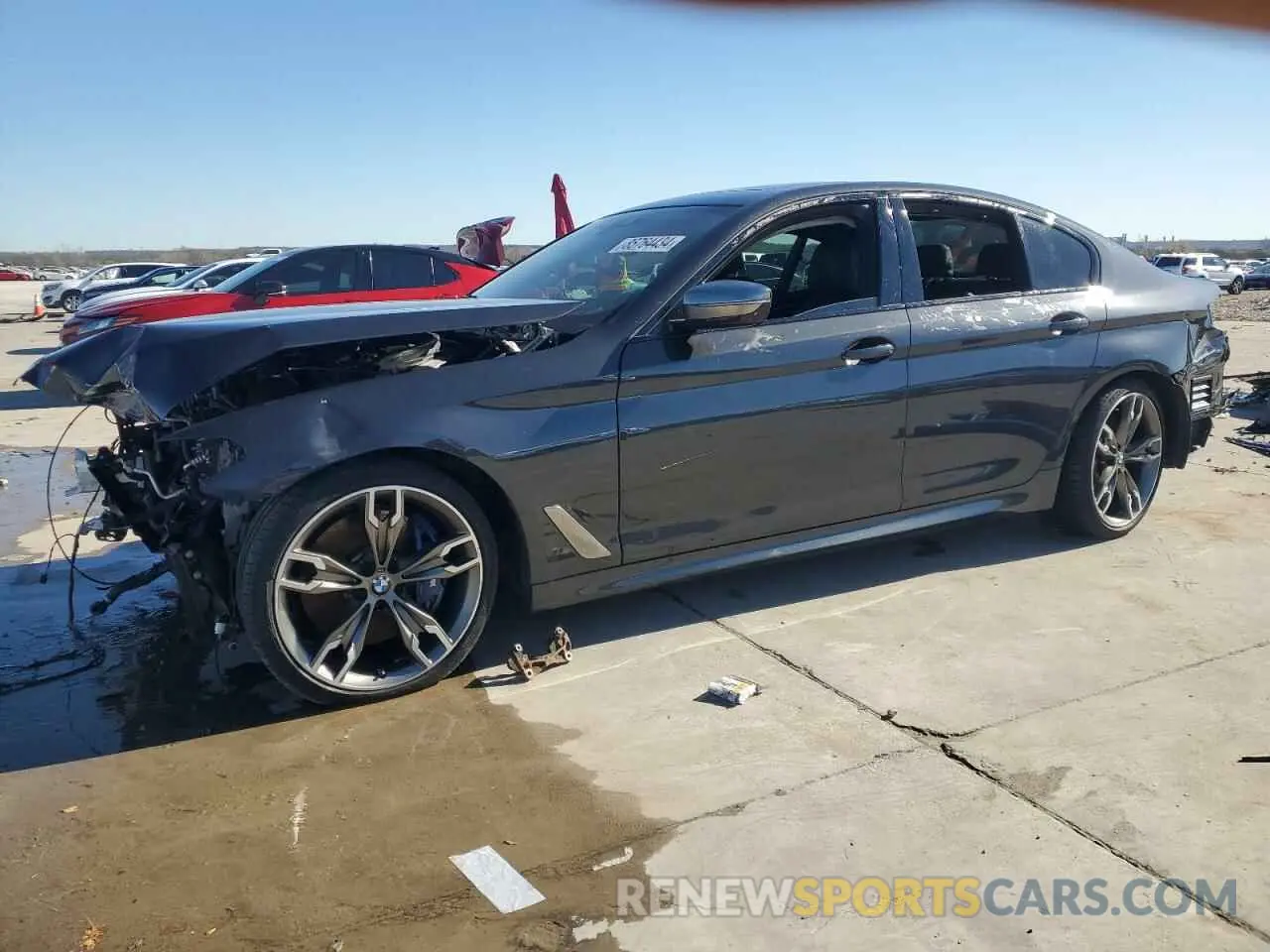 1 fotografías del automóvil dañado WBAJS7C07LCD97275 BMW M5 2020