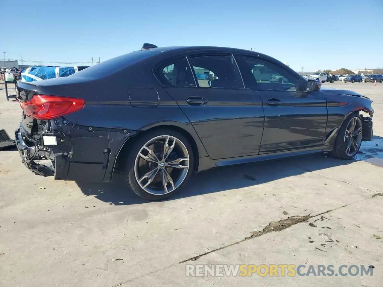3 fotografías del automóvil dañado WBAJS7C07LCD97275 BMW M5 2020