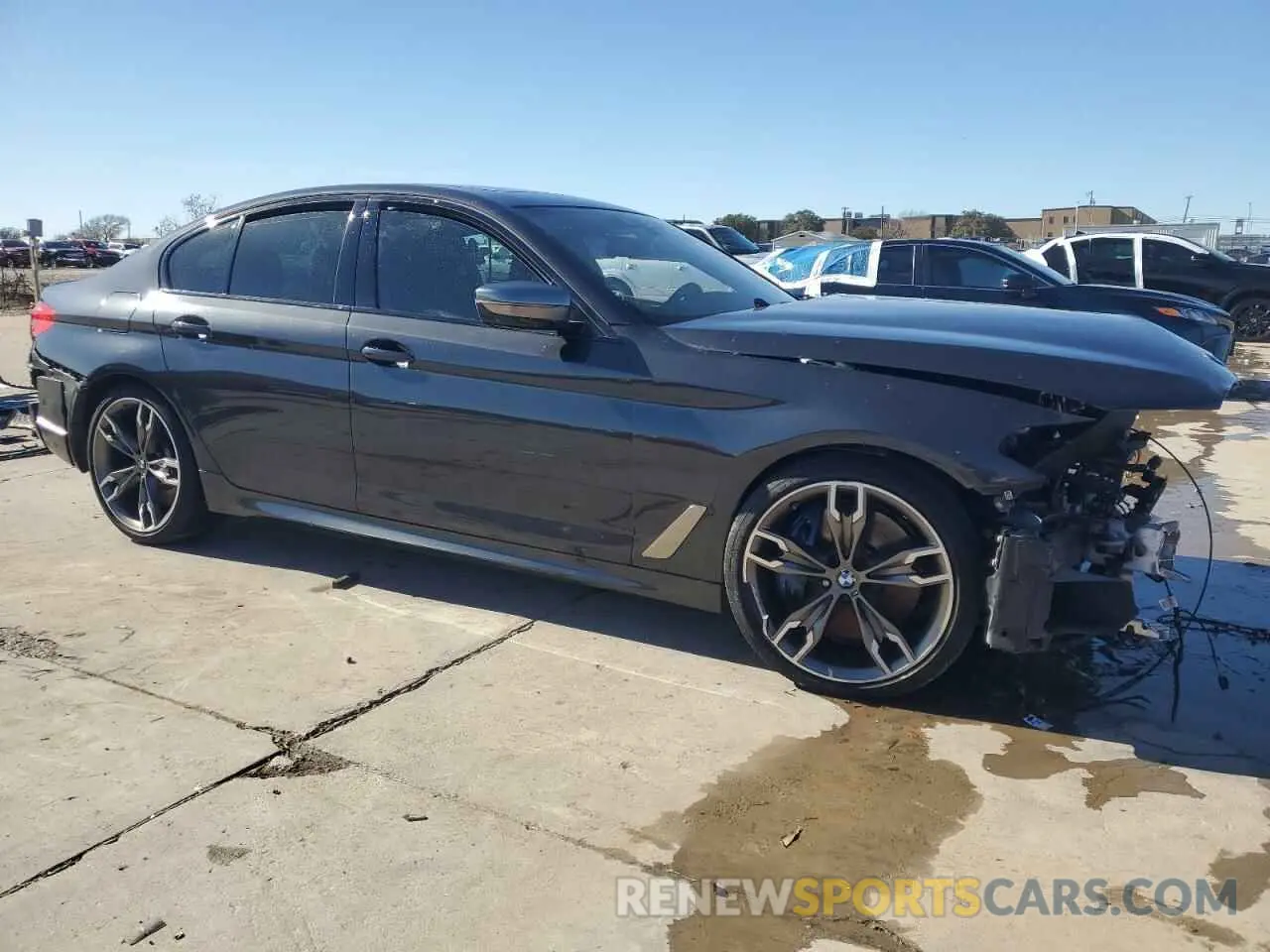 4 fotografías del automóvil dañado WBAJS7C07LCD97275 BMW M5 2020