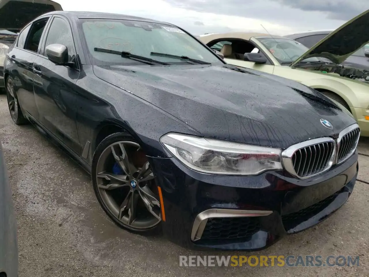 1 fotografías del automóvil dañado WBAJS7C09LCD50703 BMW M5 2020
