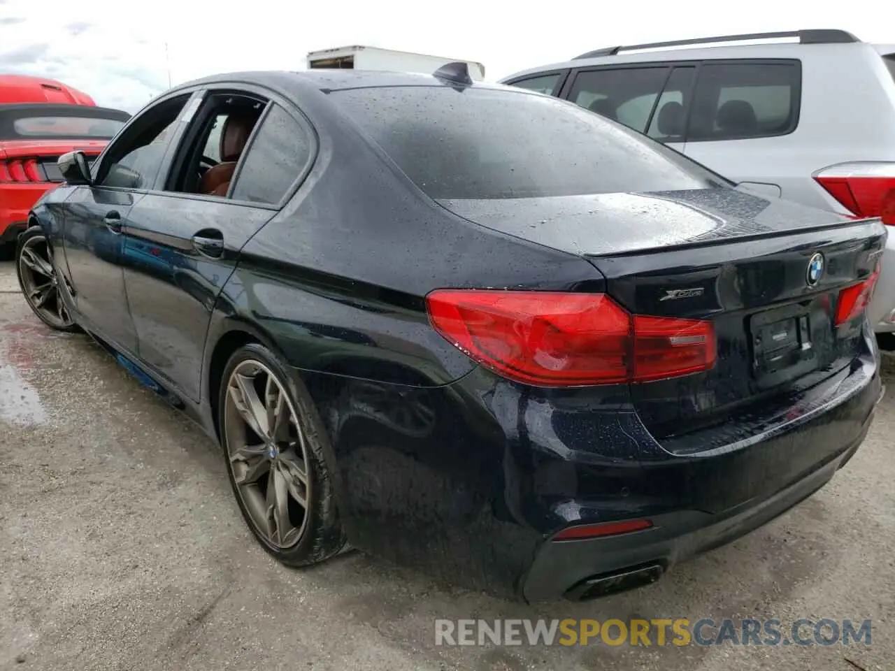 3 fotografías del automóvil dañado WBAJS7C09LCD50703 BMW M5 2020