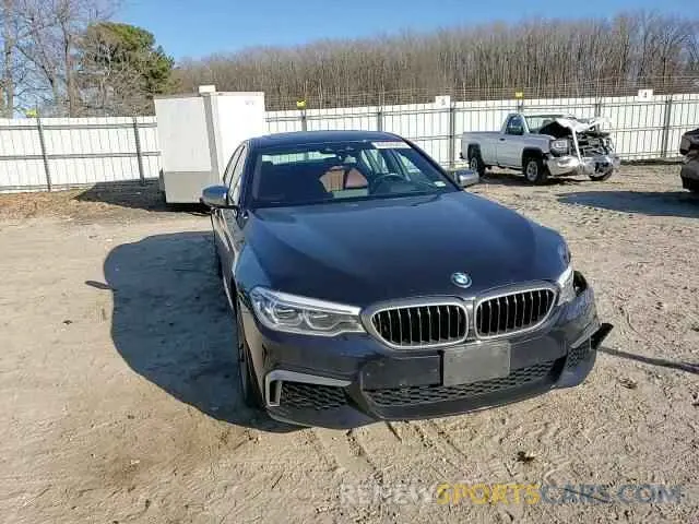 11 fotografías del automóvil dañado WBAJS7C0XLCE44248 BMW M5 2020
