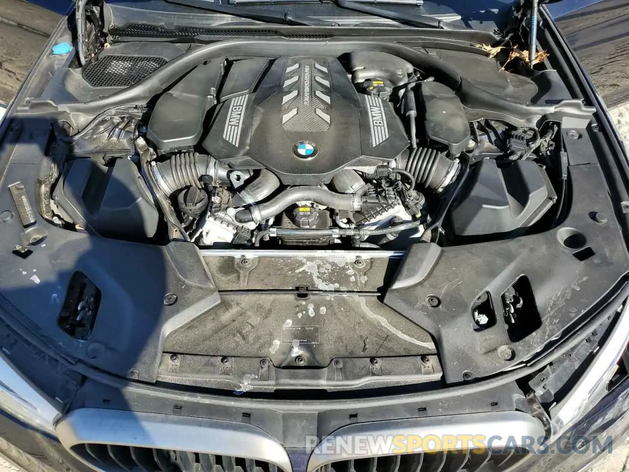 12 fotografías del automóvil dañado WBAJS7C0XLCE44248 BMW M5 2020