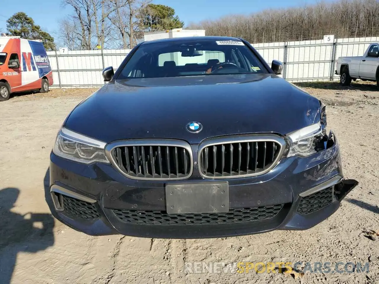 5 fotografías del automóvil dañado WBAJS7C0XLCE44248 BMW M5 2020