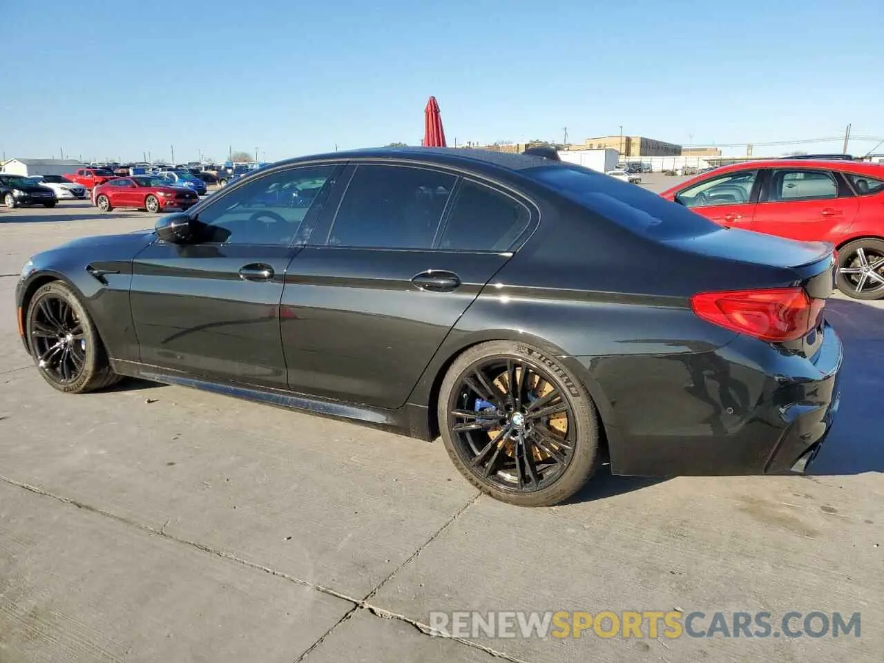 2 fotografías del automóvil dañado WBSJF0C00LCD24854 BMW M5 2020