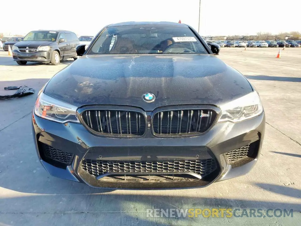 5 fotografías del automóvil dañado WBSJF0C00LCD24854 BMW M5 2020