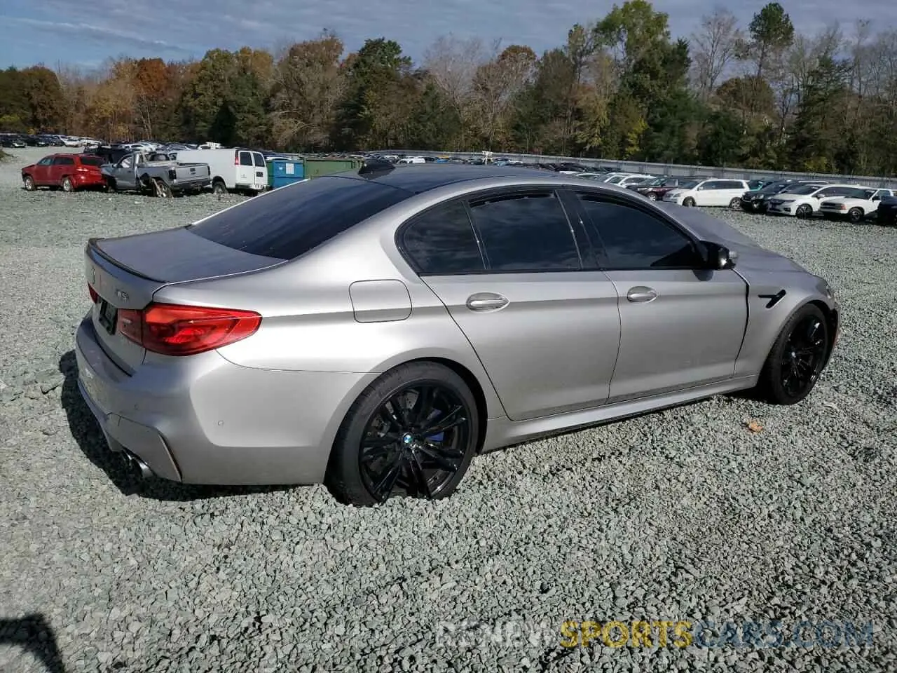 3 fotografías del automóvil dañado WBSJF0C01LCD17721 BMW M5 2020