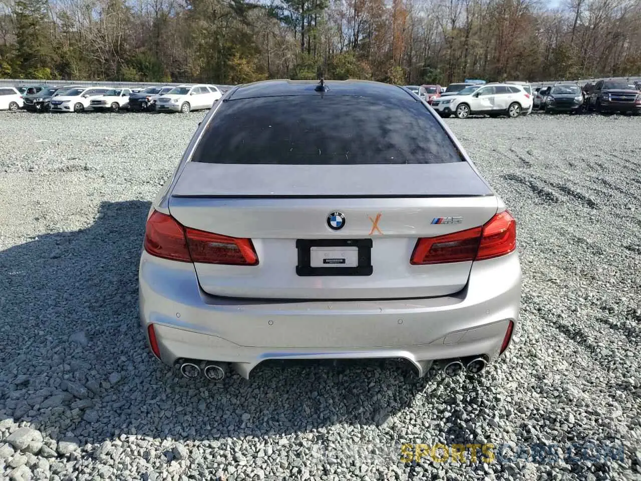 6 fotografías del automóvil dañado WBSJF0C01LCD17721 BMW M5 2020