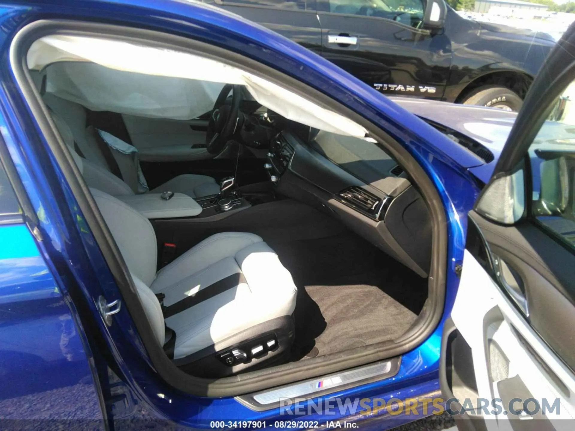 5 fotografías del automóvil dañado WBSJF0C01LCD61069 BMW M5 2020