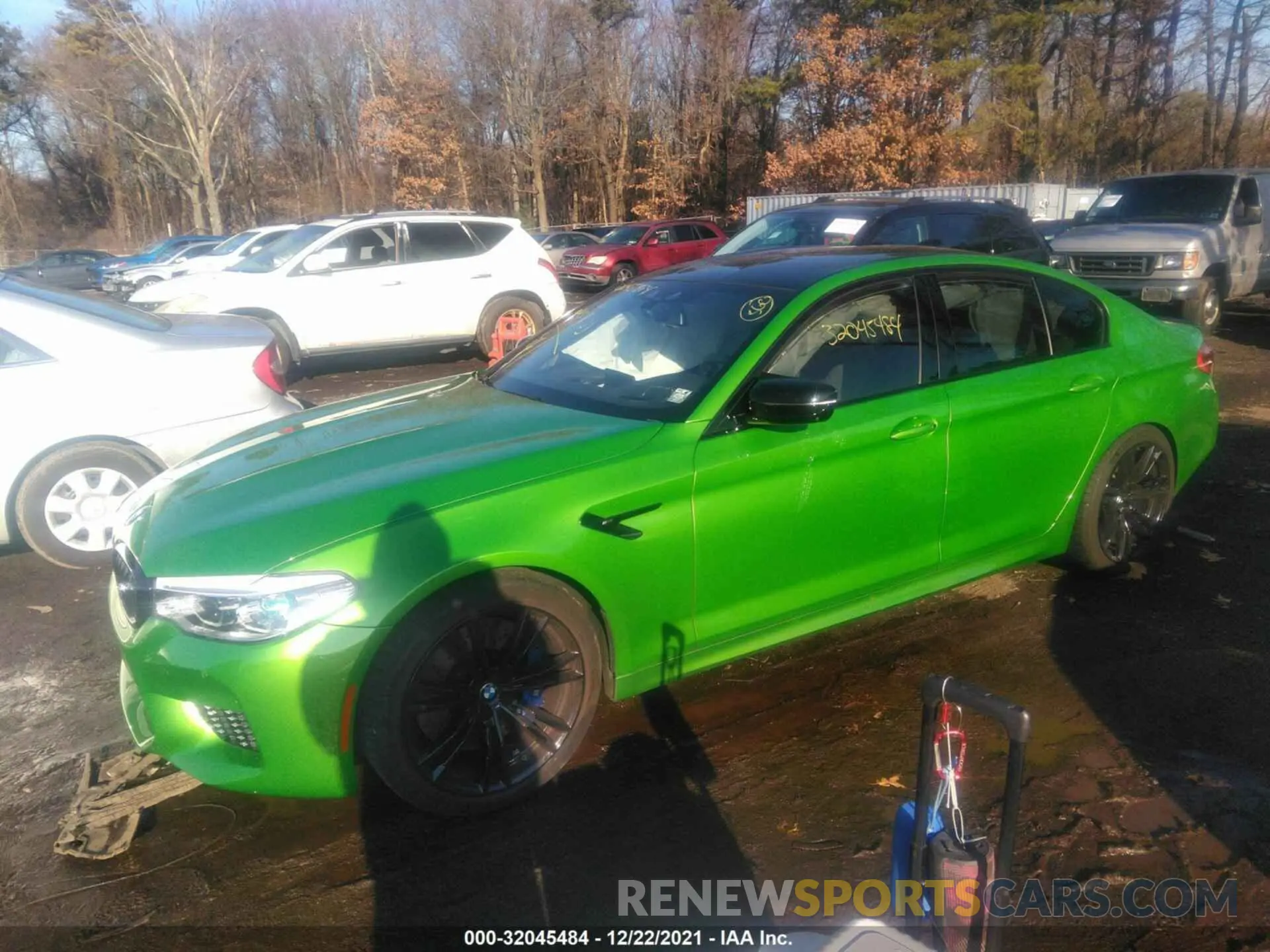 2 fotografías del automóvil dañado WBSJF0C01LCE69370 BMW M5 2020