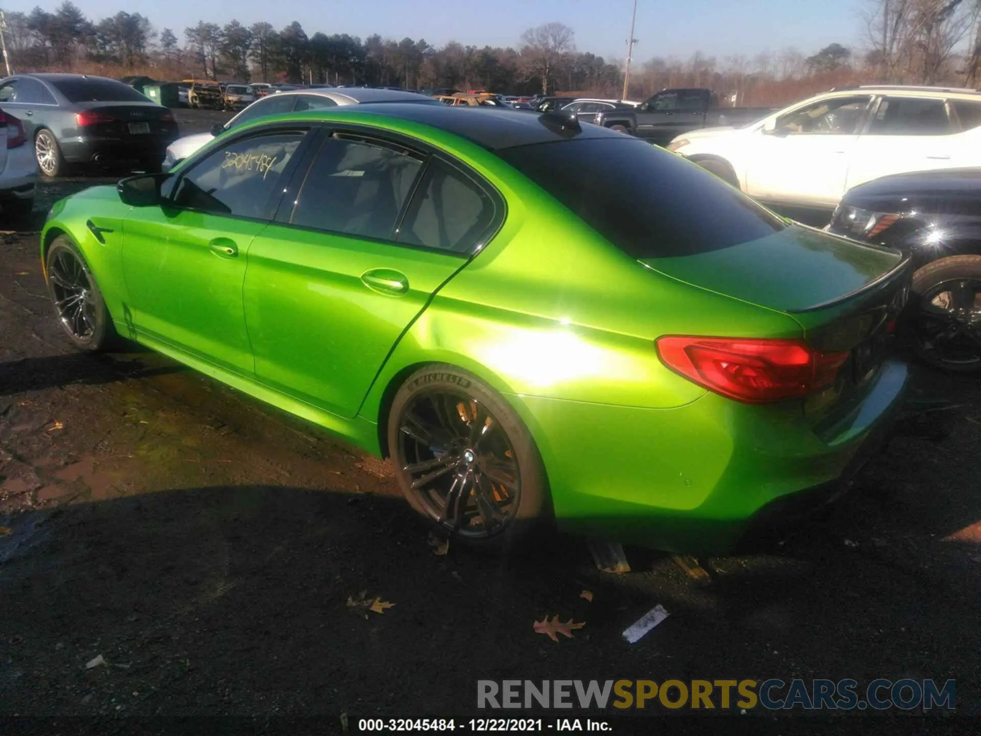 3 fotografías del automóvil dañado WBSJF0C01LCE69370 BMW M5 2020