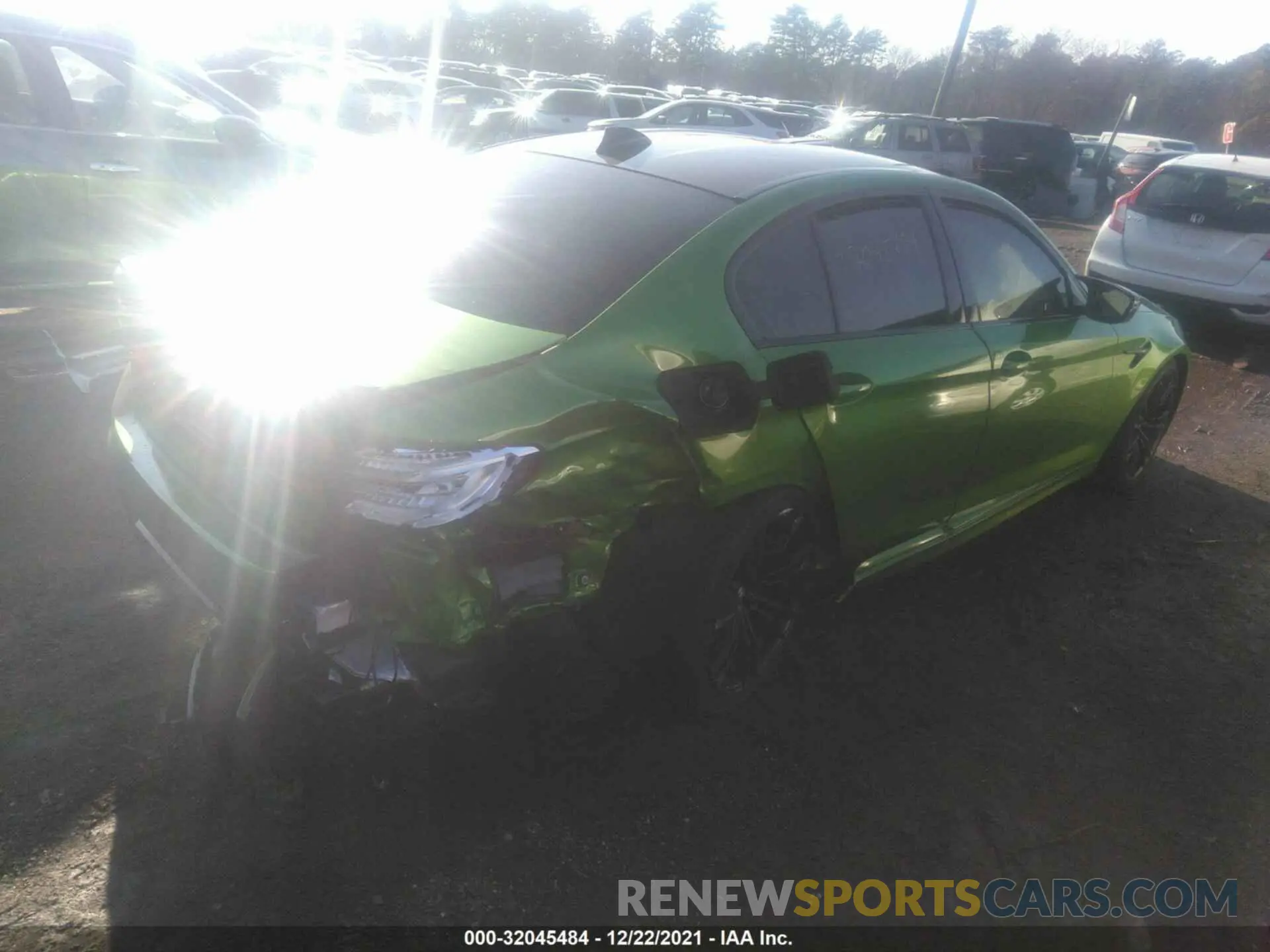 4 fotografías del automóvil dañado WBSJF0C01LCE69370 BMW M5 2020