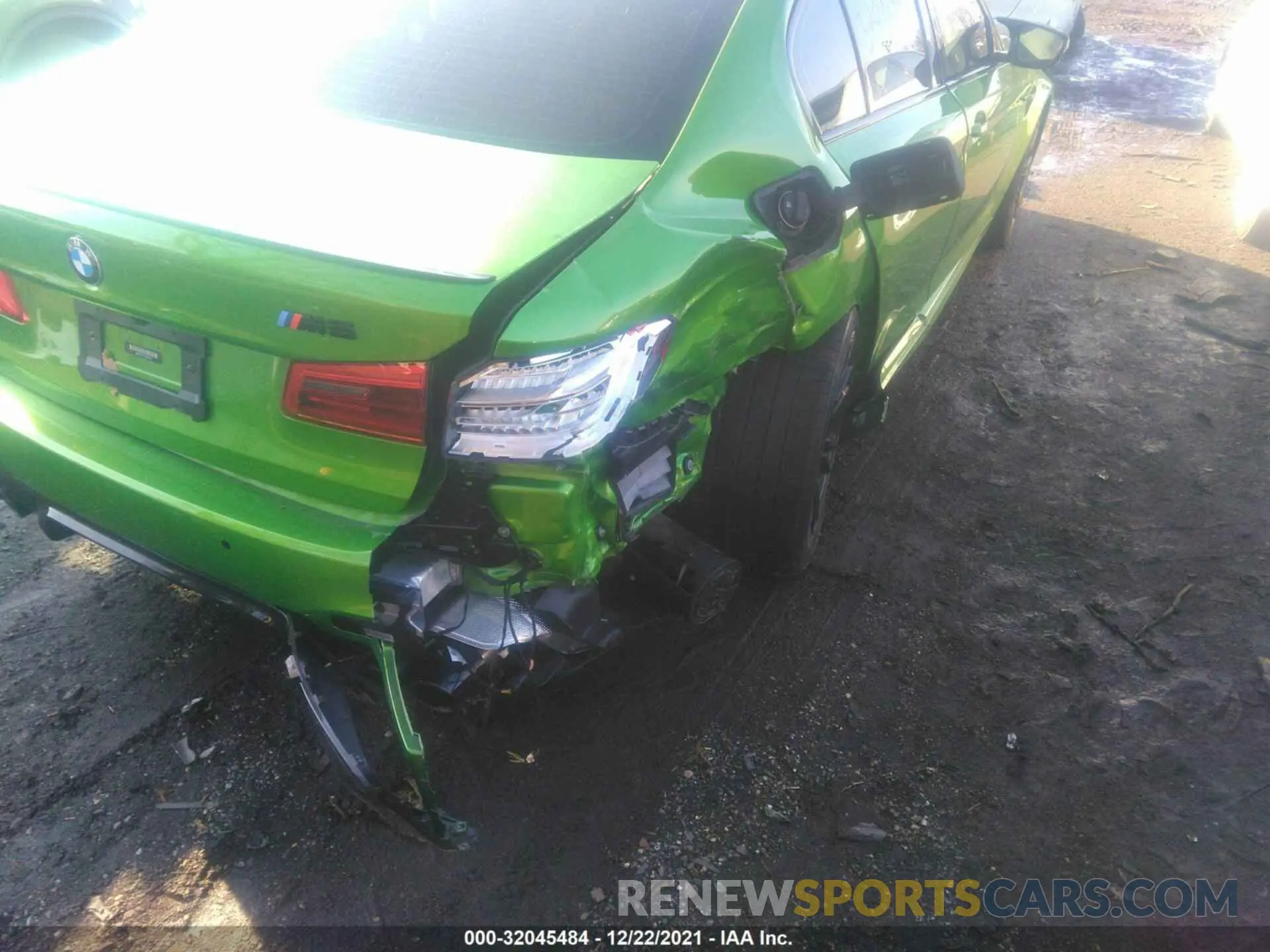 6 fotografías del automóvil dañado WBSJF0C01LCE69370 BMW M5 2020