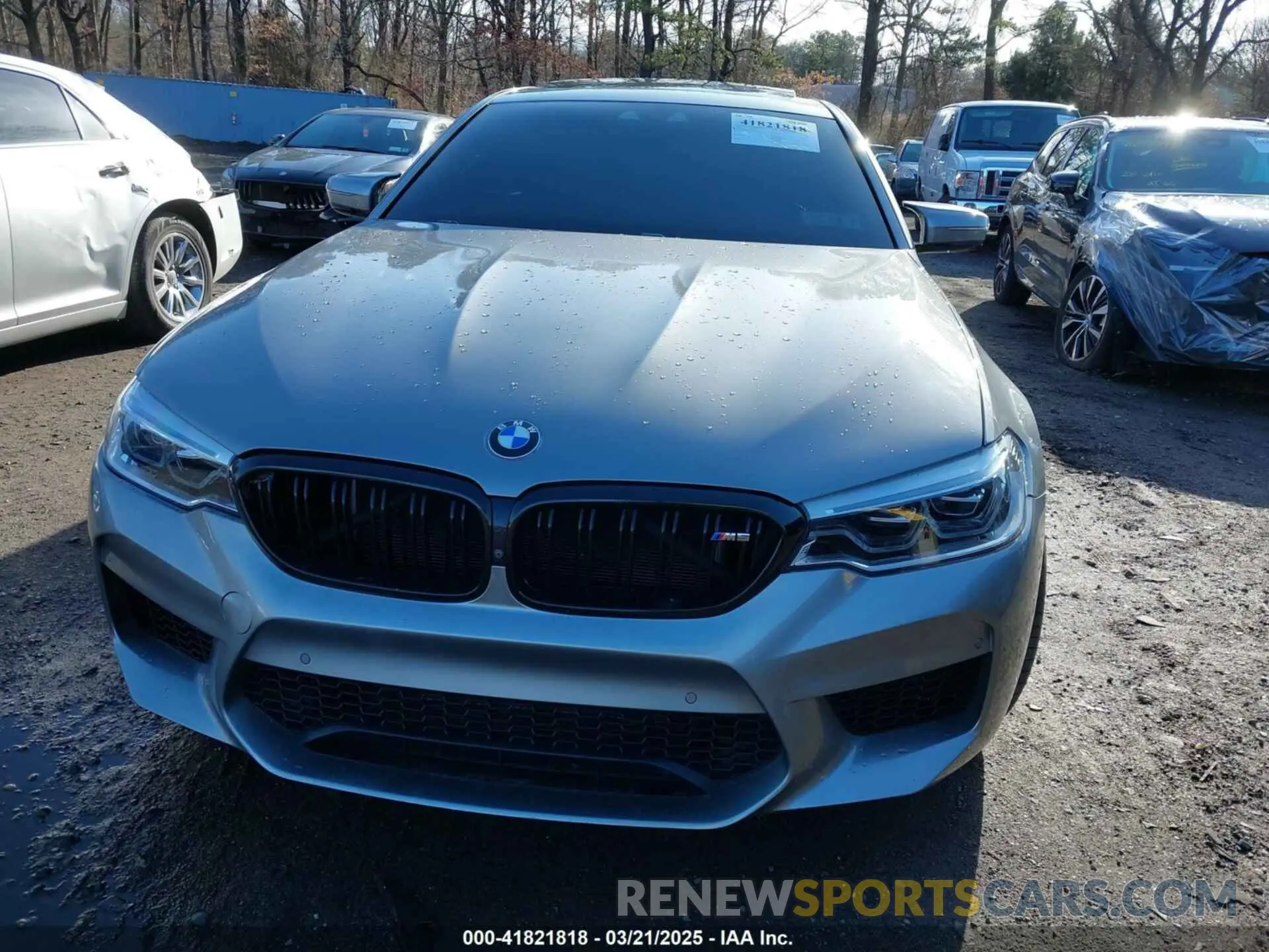 12 fotografías del automóvil dañado WBSJF0C03LCD70114 BMW M5 2020