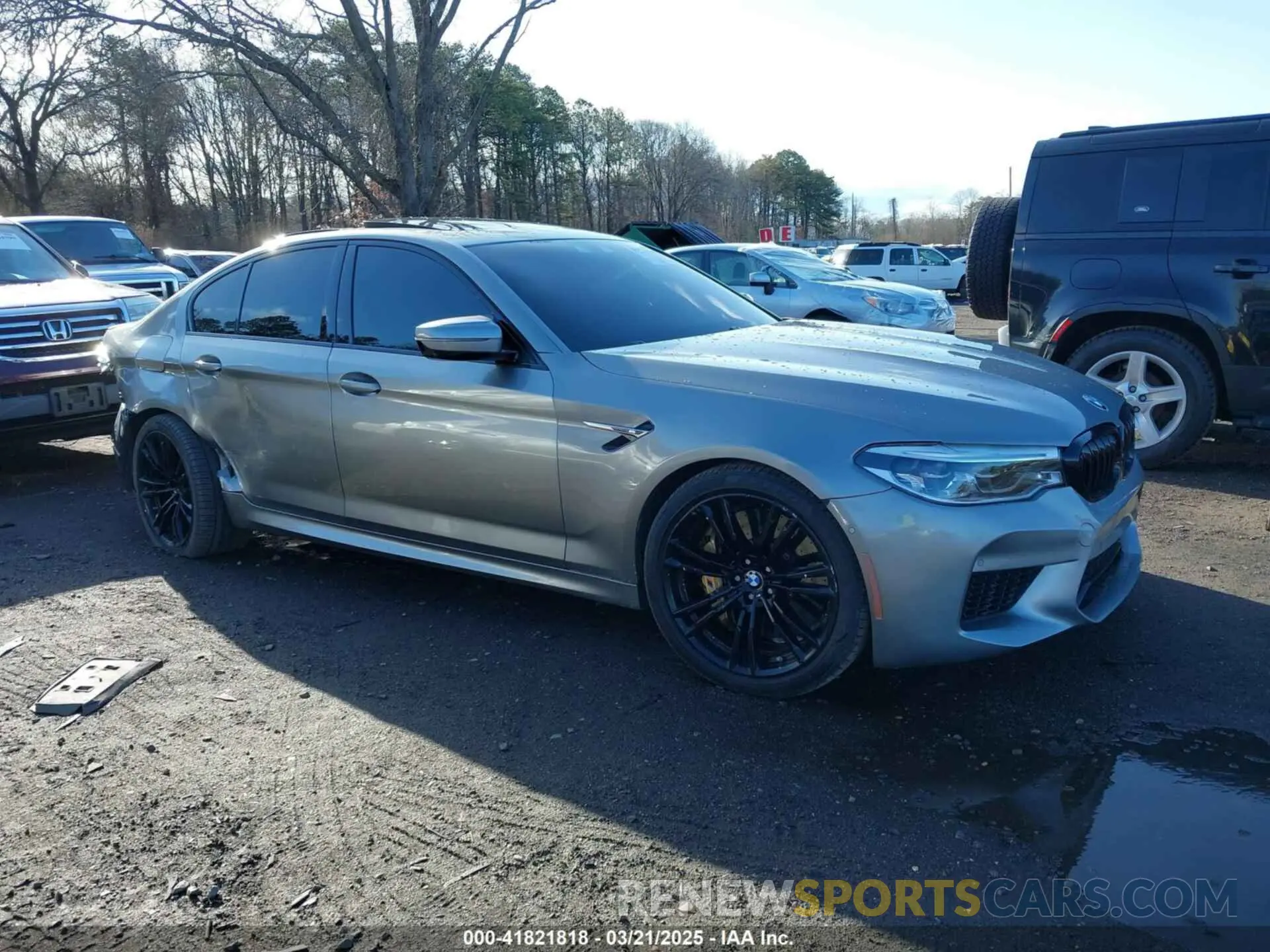 13 fotografías del automóvil dañado WBSJF0C03LCD70114 BMW M5 2020
