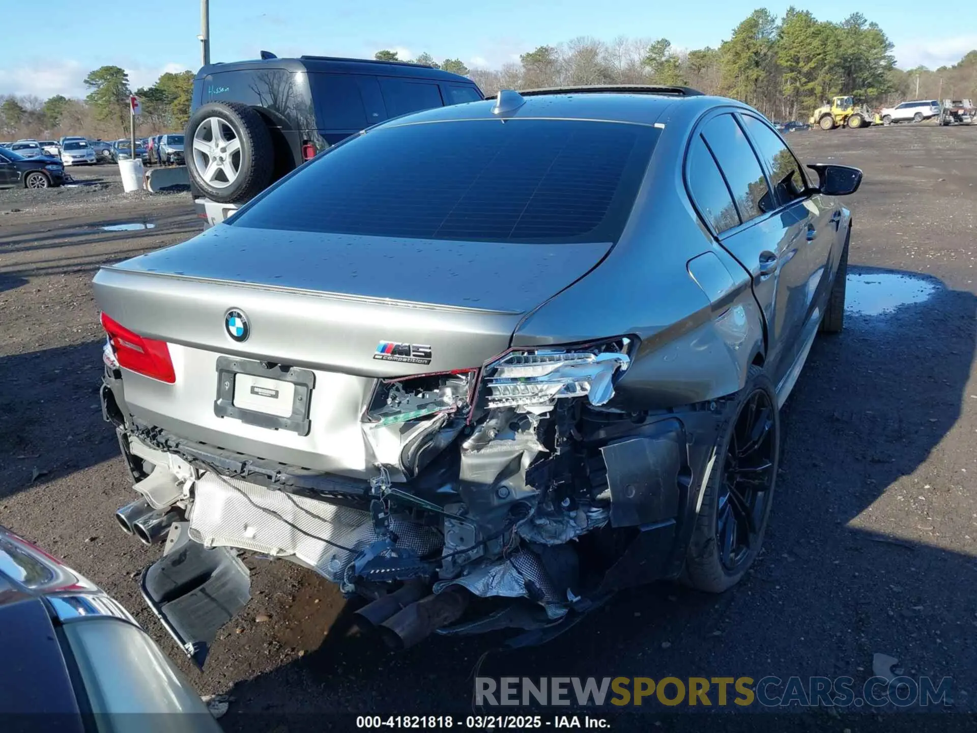 16 fotografías del automóvil dañado WBSJF0C03LCD70114 BMW M5 2020