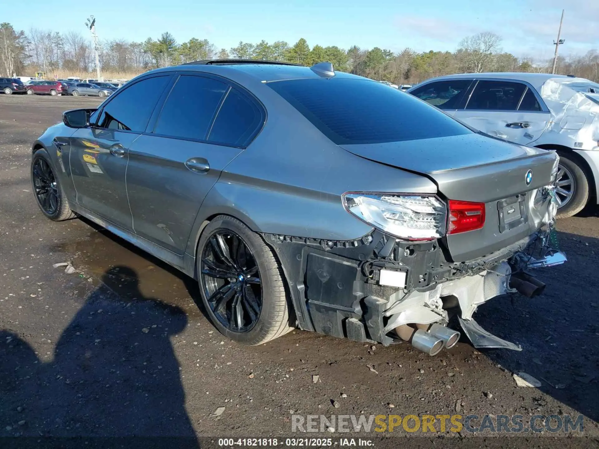 3 fotografías del automóvil dañado WBSJF0C03LCD70114 BMW M5 2020