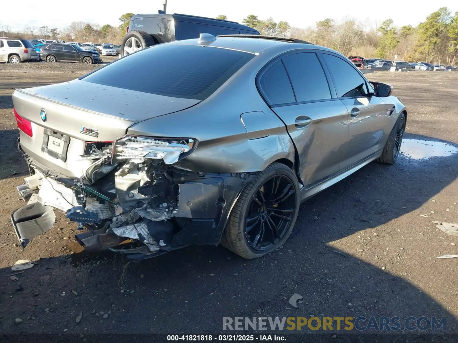 4 fotografías del automóvil dañado WBSJF0C03LCD70114 BMW M5 2020