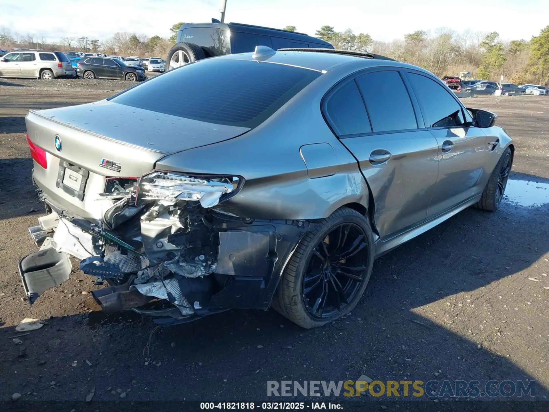 6 fotografías del automóvil dañado WBSJF0C03LCD70114 BMW M5 2020