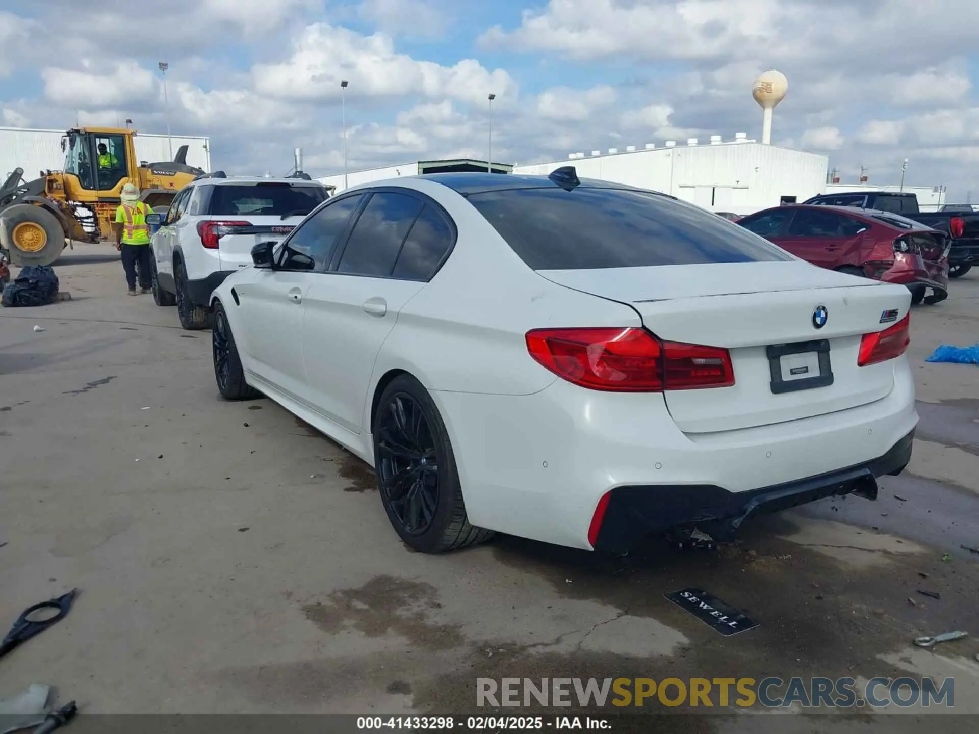 3 fotografías del automóvil dañado WBSJF0C08LB448907 BMW M5 2020