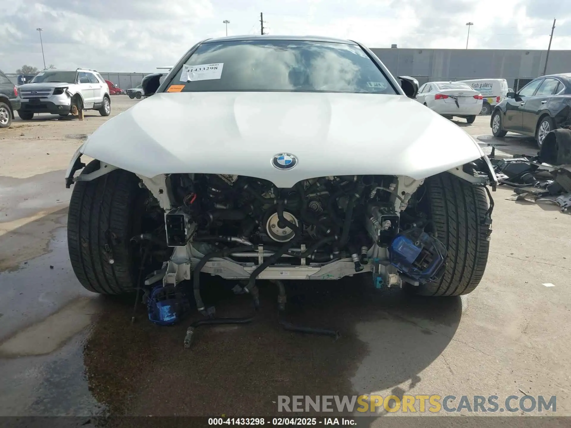 6 fotografías del automóvil dañado WBSJF0C08LB448907 BMW M5 2020