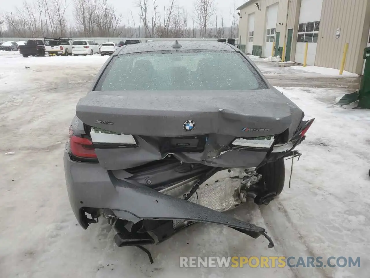 6 fotografías del automóvil dañado WBA13BK05MCF97316 BMW M5 2021