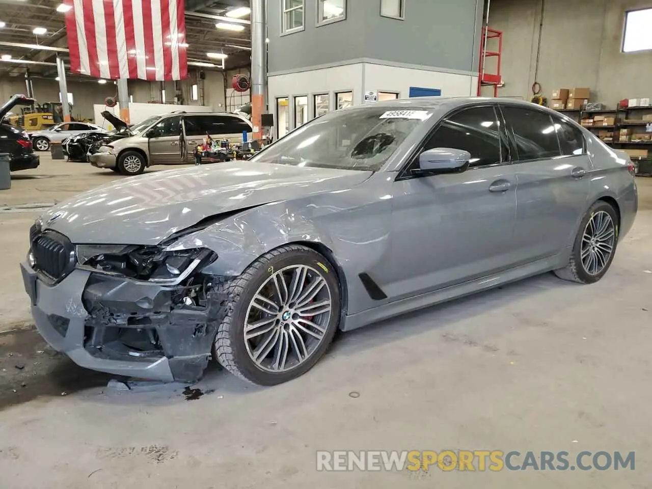 1 fotografías del automóvil dañado WBA13BK05MCG04409 BMW M5 2021