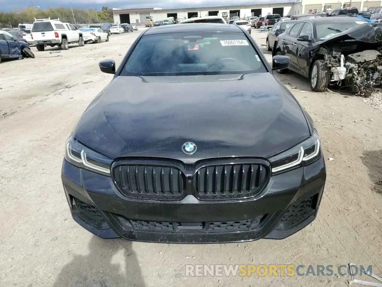 5 fotografías del automóvil dañado WBA13BK06MCF80945 BMW M5 2021