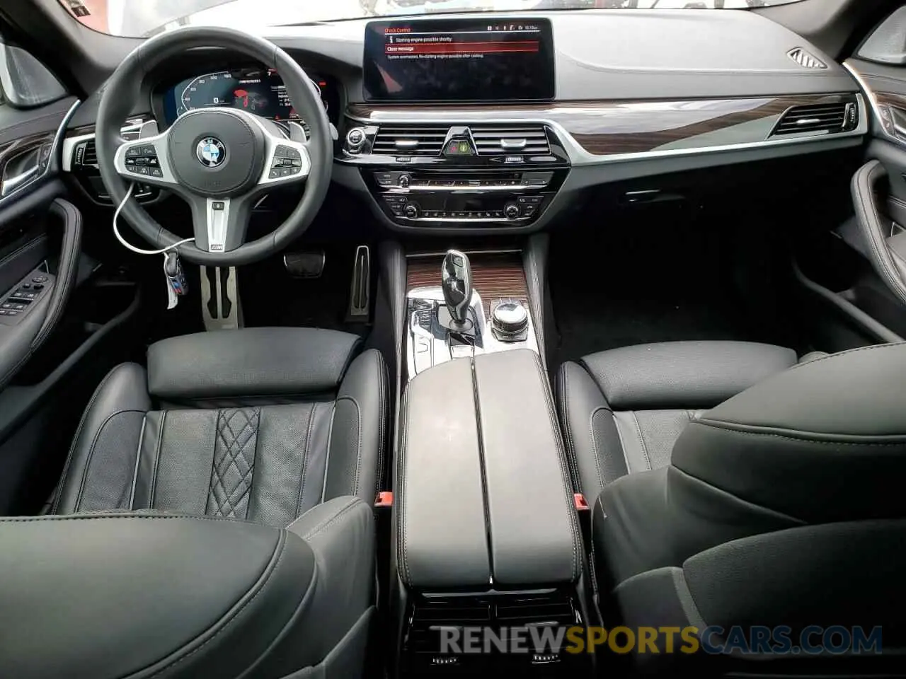8 fotografías del automóvil dañado WBA13BK06MCF80945 BMW M5 2021