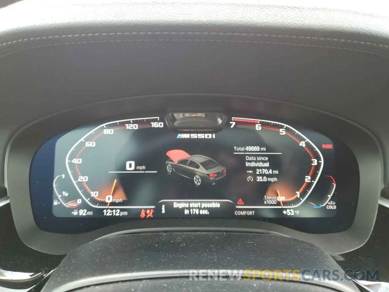 9 fotografías del automóvil dañado WBA13BK06MCF80945 BMW M5 2021