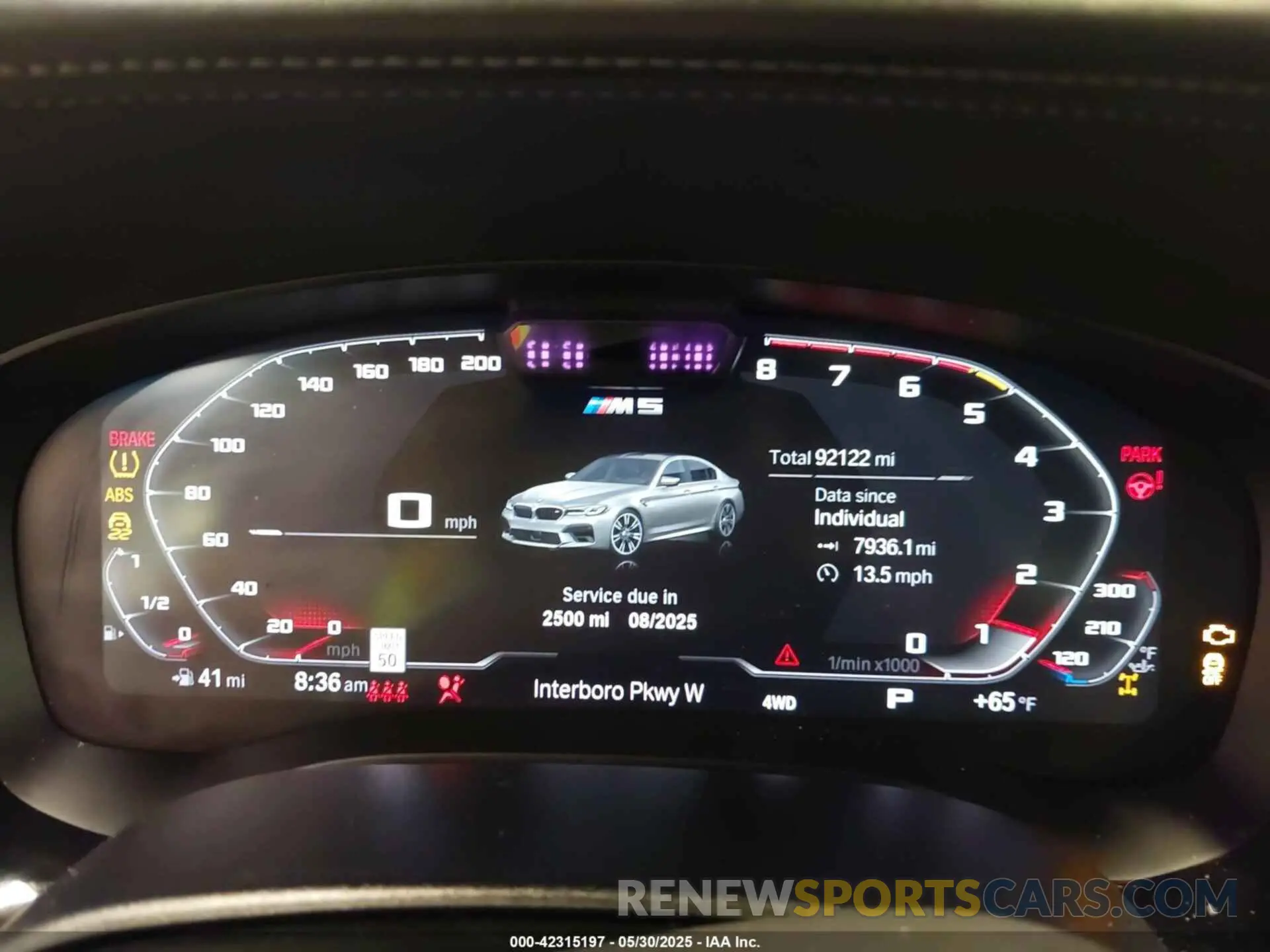 7 fotografías del automóvil dañado WBS83CH01MCF44510 BMW M5 2021