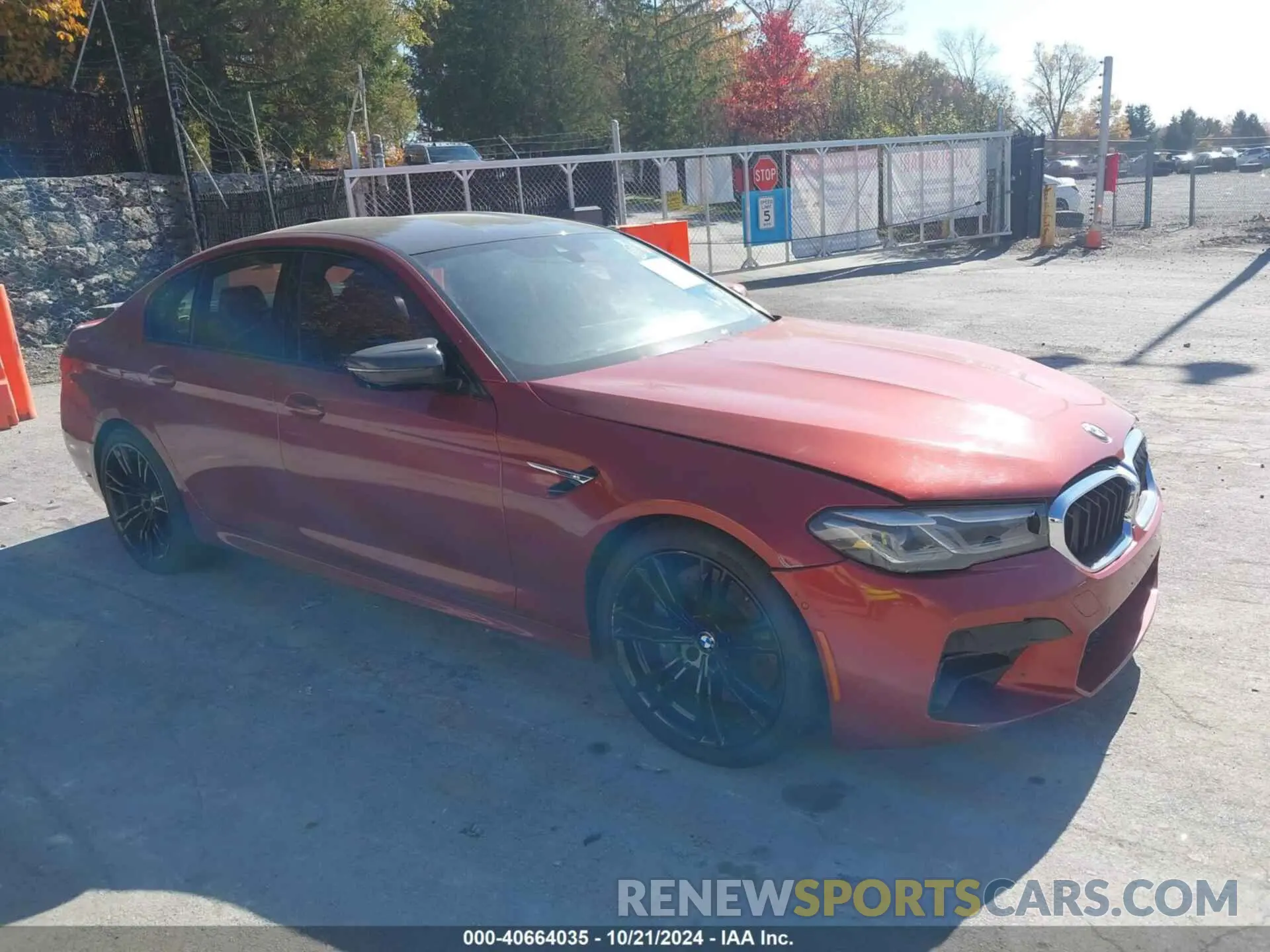 1 fotografías del automóvil dañado WBS83CH02MCF25335 BMW M5 2021