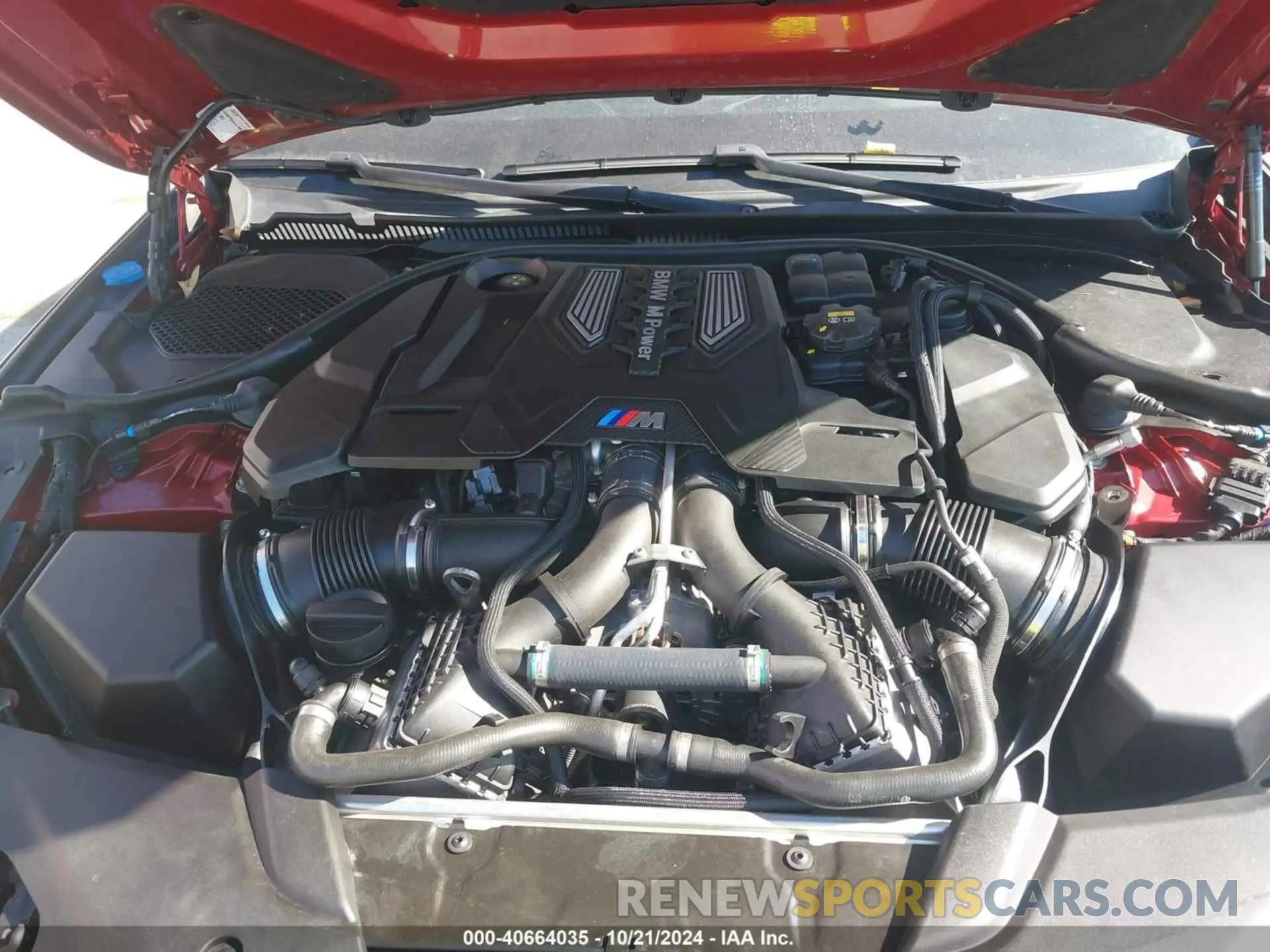 10 fotografías del automóvil dañado WBS83CH02MCF25335 BMW M5 2021