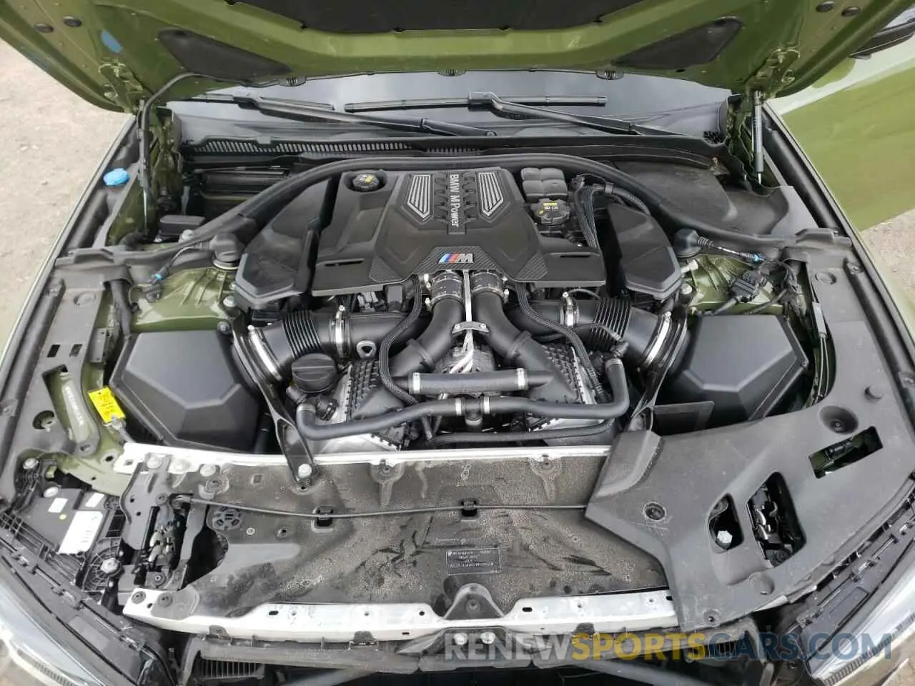 7 fotografías del automóvil dañado WBS83CH06MCH25361 BMW M5 2021