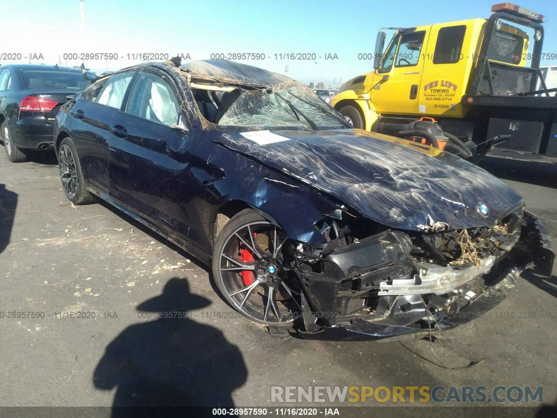 1 fotografías del automóvil dañado WBS83CH07MCE92249 BMW M5 2021