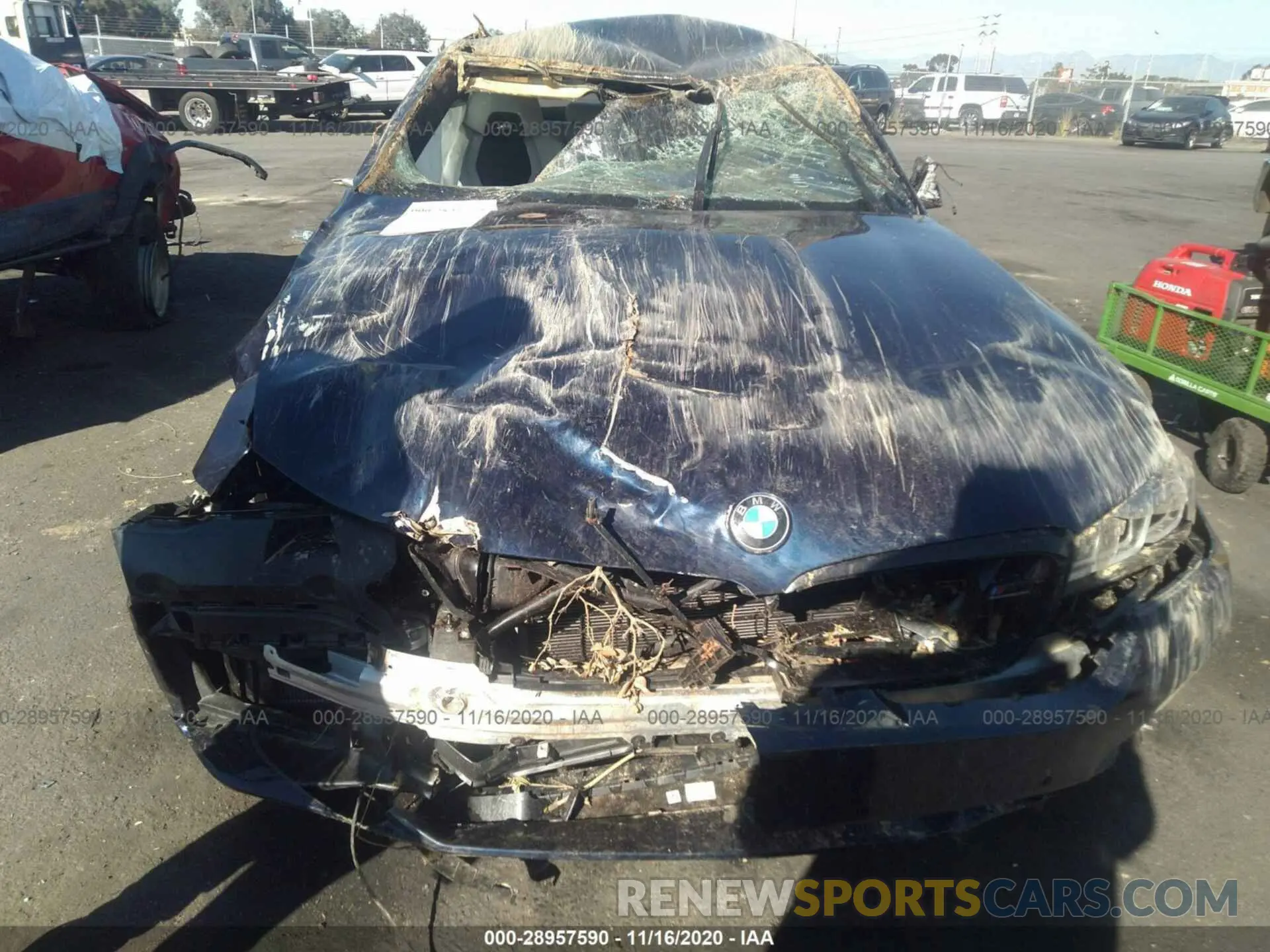 6 fotografías del automóvil dañado WBS83CH07MCE92249 BMW M5 2021