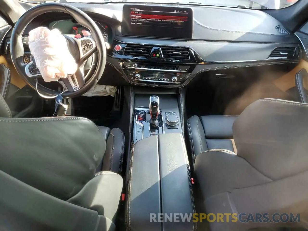 8 fotografías del automóvil dañado WBS83CH07MCG08954 BMW M5 2021