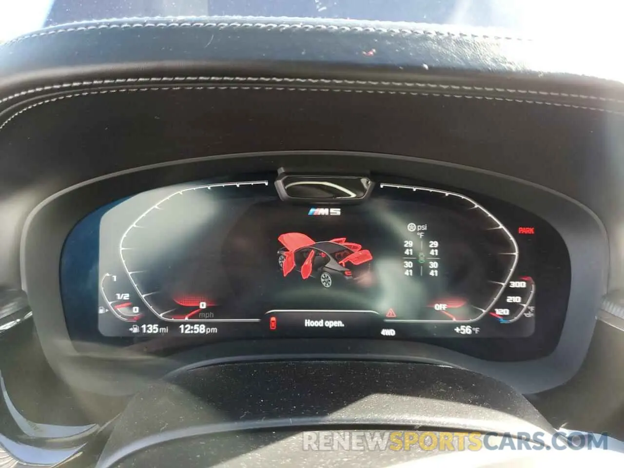 9 fotografías del automóvil dañado WBS83CH07MCG08954 BMW M5 2021
