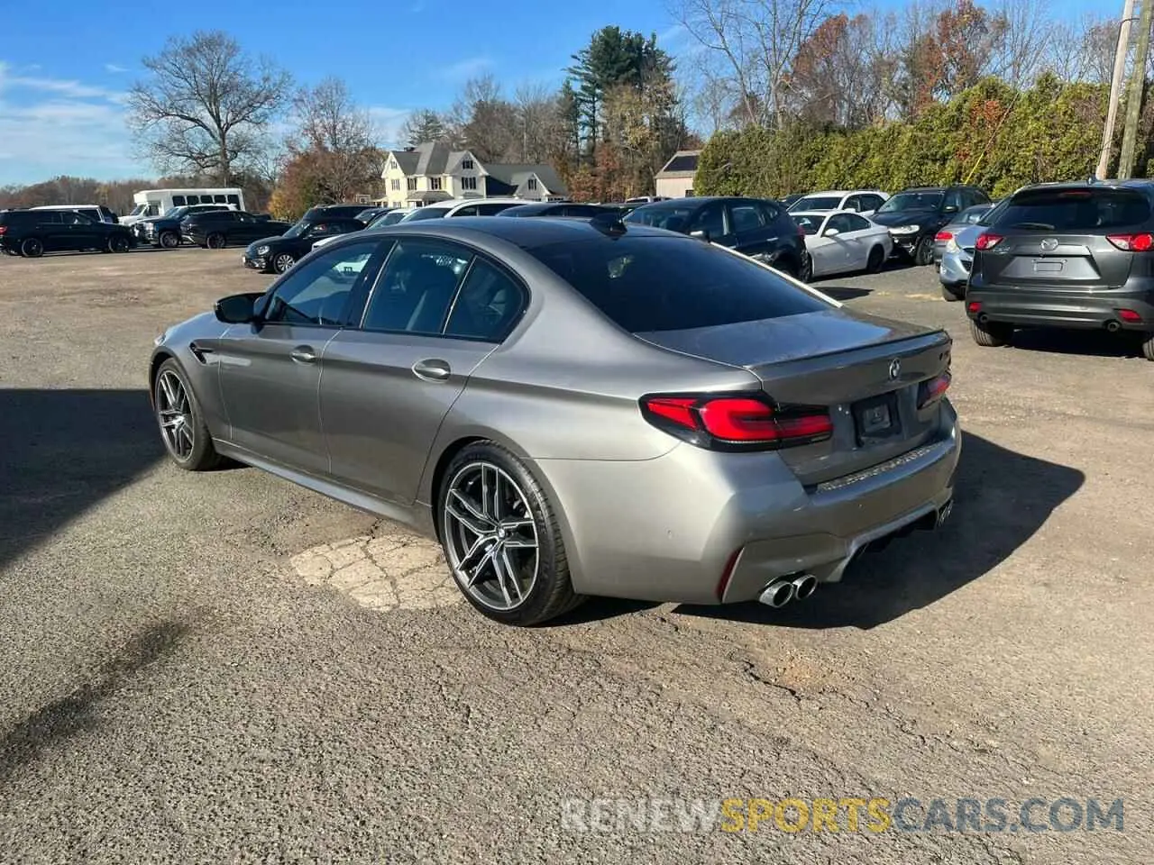 2 fotografías del automóvil dañado WBS83CH08MCF34587 BMW M5 2021